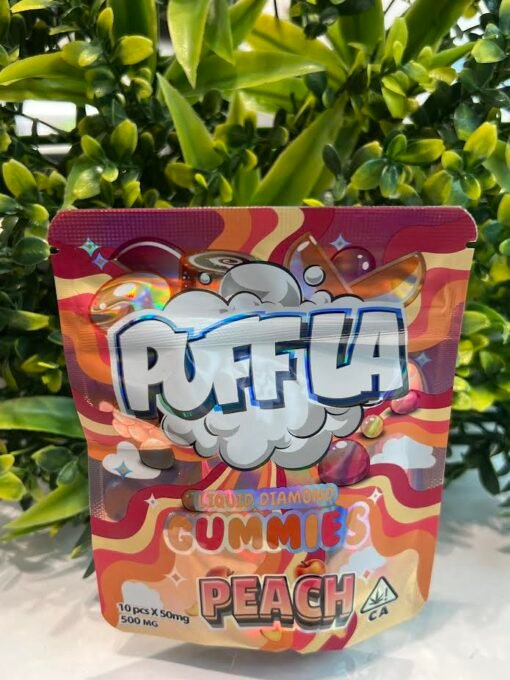 Puff La Peach Liquid Diamond Gummies