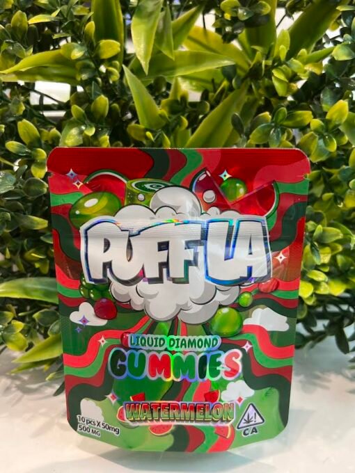 Puff La Watermelon Liquid Diamond Gummies