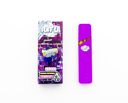 Puff La Ice Cream Grapes Disposable Vape