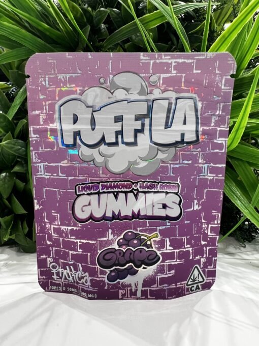 PUFF LA GUMMIES - HASH ROSIN 500mg - GRAPE