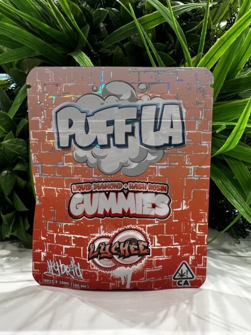 PUFF LA GUMMIES - HASH ROSIN 500mg - LYCHEE